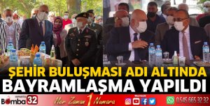 Bayramlaşma yapıldı