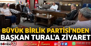 BBP'den Başkan Tural'a ziyaret