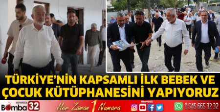 Bebek ve Çocuk Kütüphanesinde incelemelerde bulunuldu