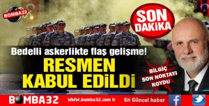 BEDELLİ ASKERLİK MECLİSTE KABUL EDİLDİ