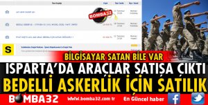 BEDELLİ İÇİN SATILIĞA ÇIKARDILAR