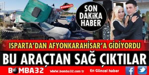BEKÇİLİK SINAVINA GİDERKEN KAZA GEÇİRDİLER 