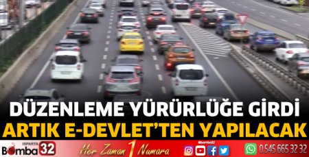 Beklenen düzenleme yürürlüğe girdi