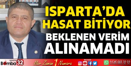 Beklenen verim alınamadı