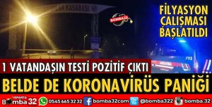 BELDE DE KORONAVİRÜS PANİĞİ