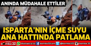 BELEDİYE ANINDA MÜDAHALE ETTİ