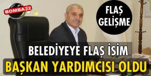 BELEDİYE BAŞKAN YARDIMCISI OLDU