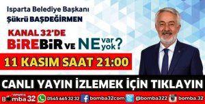 BELEDİYE BAŞKANI ŞÜKRÜ BAŞDEĞİRMEN CANLI YAYINDA 