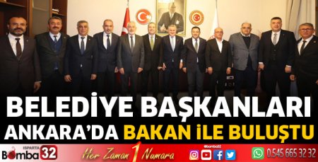 Belediye başkanları Ankara’da