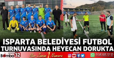 Belediye Futbol Turnuvasında heyecan dorukta