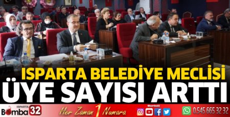 Belediye Meclisi üye sayısı arttı