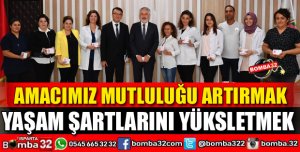 BELEDİYE PERSONELİNE MEME KANSERİ BİLGİLENDİRMESİ
