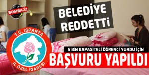 Belediye reddetti