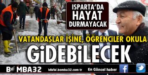 BELEDİYE SABAHA KADAR ÇALIŞACAK!