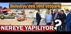 Belediye’den yeni otopark