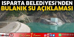 Belediyeden bulanık su açıklaması
