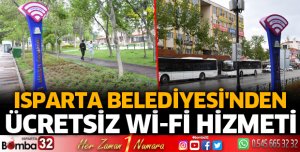 Belediyeden ücretsiz Wİ-Fİ hizmeti