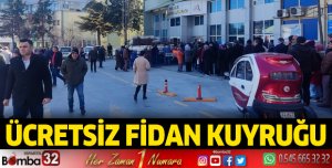 Belediye'den Vatandaşa Ücretsiz Fidan Kampanyasına Büyük İlgi
