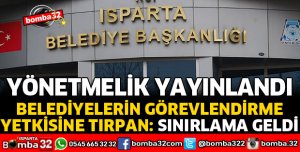 BELEDİYELERİN YETKİLENDİRME YETKİSİNE SINIRLAMA