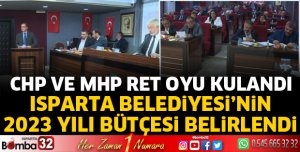 Belediyenin 2023 yılı bütçesi belirlendi