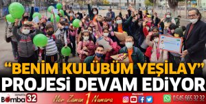 Benim Kulübüm Yeşilay projesi Isparta’da devam ediyor