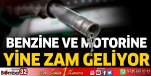 Benzin ve motorine yine zam geliyor