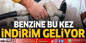 Benzine bu kez indirim geliyor