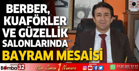 Berber, Kuaförler ve Güzellik Salonlarında Bayram mesaisi 