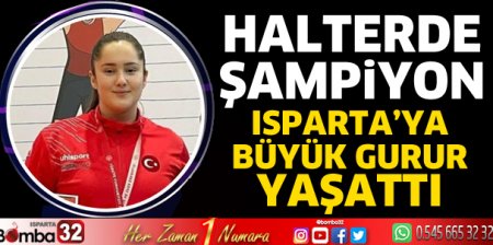 Berranur Apaydın Türkiye şampiyonu oldu  