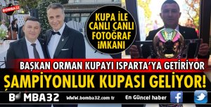 Beşiktaş’ın Şampiyonluk kupası Isparta’da