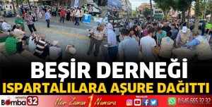 Beşir Derneği aşure dağıttı