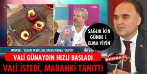 BEYAZ TV'DE ISPARTA ELMASI TANITILDI!