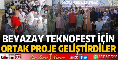 Beyazay TEKNOFEST için ortak proje geliştirdiler