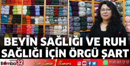 Beyin sağlığı ve ruh sağlığı için örgü şart