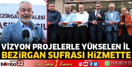 Bezirgan Sufrası hizmete açıldı