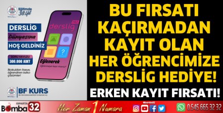 BF'den erken kayıt fırsatı