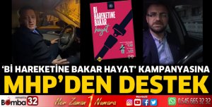 Bi Hareketine Bakar Hayat kampanyasına MHP'den destek