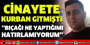 BIÇAĞI NE YAPTIĞIMI HATIRLAMIYORUM