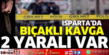 Bıçaklı kavgada 2 yaralı 