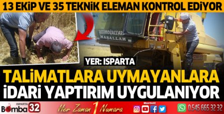 Biçerdöverler tarlalara girmeye başladı