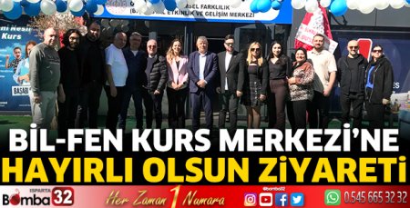 BİL-FEN Kurs Merkezi’ne Hayırlı Olsun Ziyareti