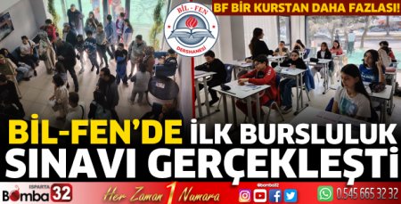 BİL-FEN’de İlk Bursluluk Sınavı Gerçekleşti