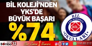 Bil Kolejinden YKS’de büyük başarı