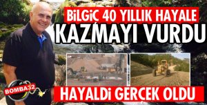 BİLGİÇ HAYALİ GERÇEĞE DÖNÜŞTÜRDÜ!