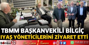 Bilgiç, IYAŞ yöneticilerini ziyaret etti
