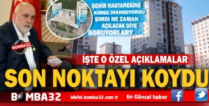 BİLGİÇ  SON NOKTAYI KOYDU 