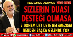 BİLGİÇ ULUBORLUDA TARİHİ BİR KONUŞMA YAPTI
