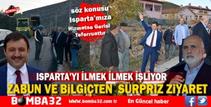 BİLGİÇ VE ZABUNDAN SÜRPRİZ ZİYARET  