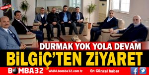 BİLGİÇ’TEN AİLE SOSYAL MÜDÜRLÜĞÜNE ZİYARET