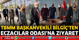 BİLGİÇ’TEN ECZACILAR ODASINA ZİYARET